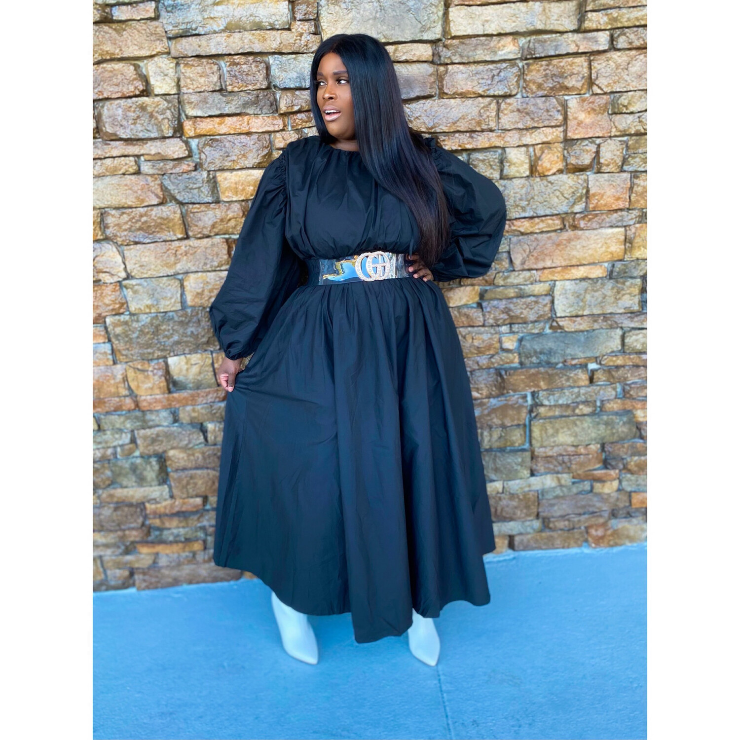 Pretty In Black Transition Dress