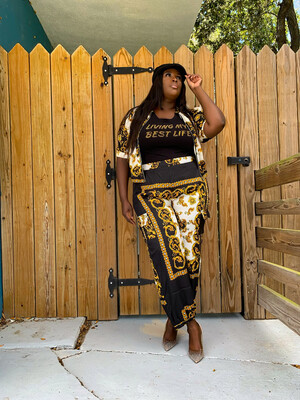 Royal Sashay Set