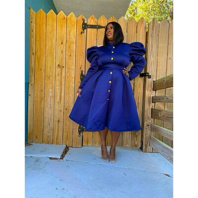 General Steller Navy Dress