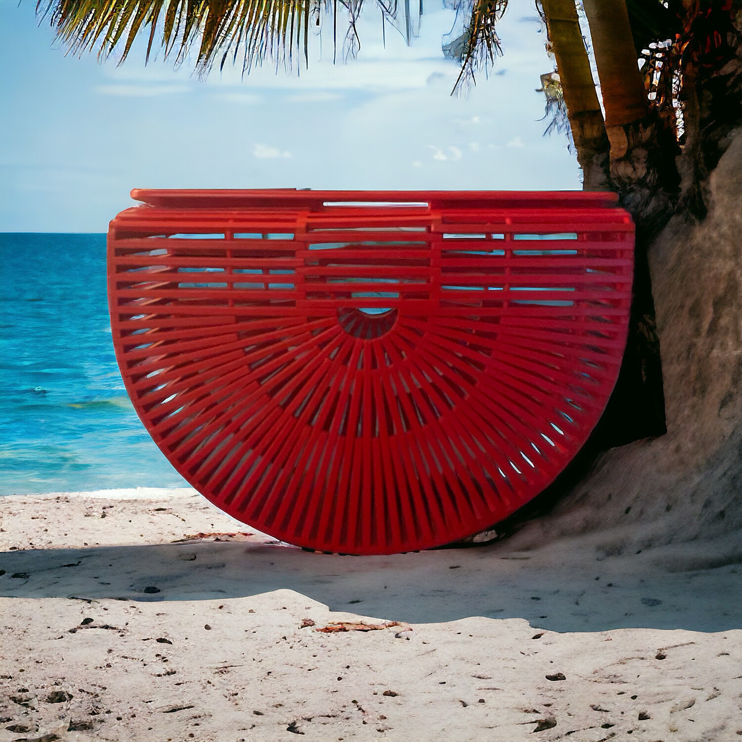 Red Fanny Purse