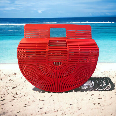Red Fanny Purse