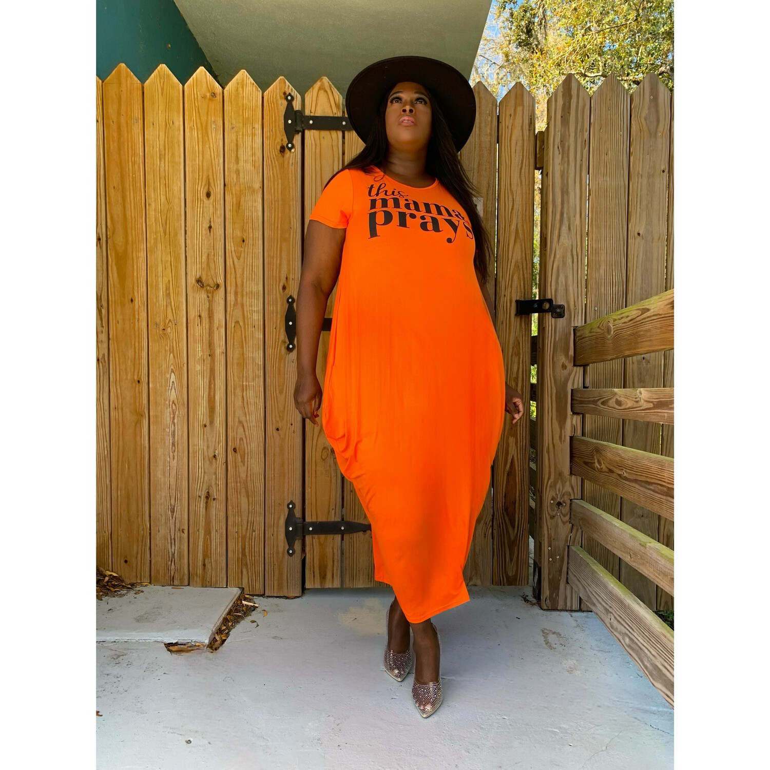 Mama Prays Baggie Dress