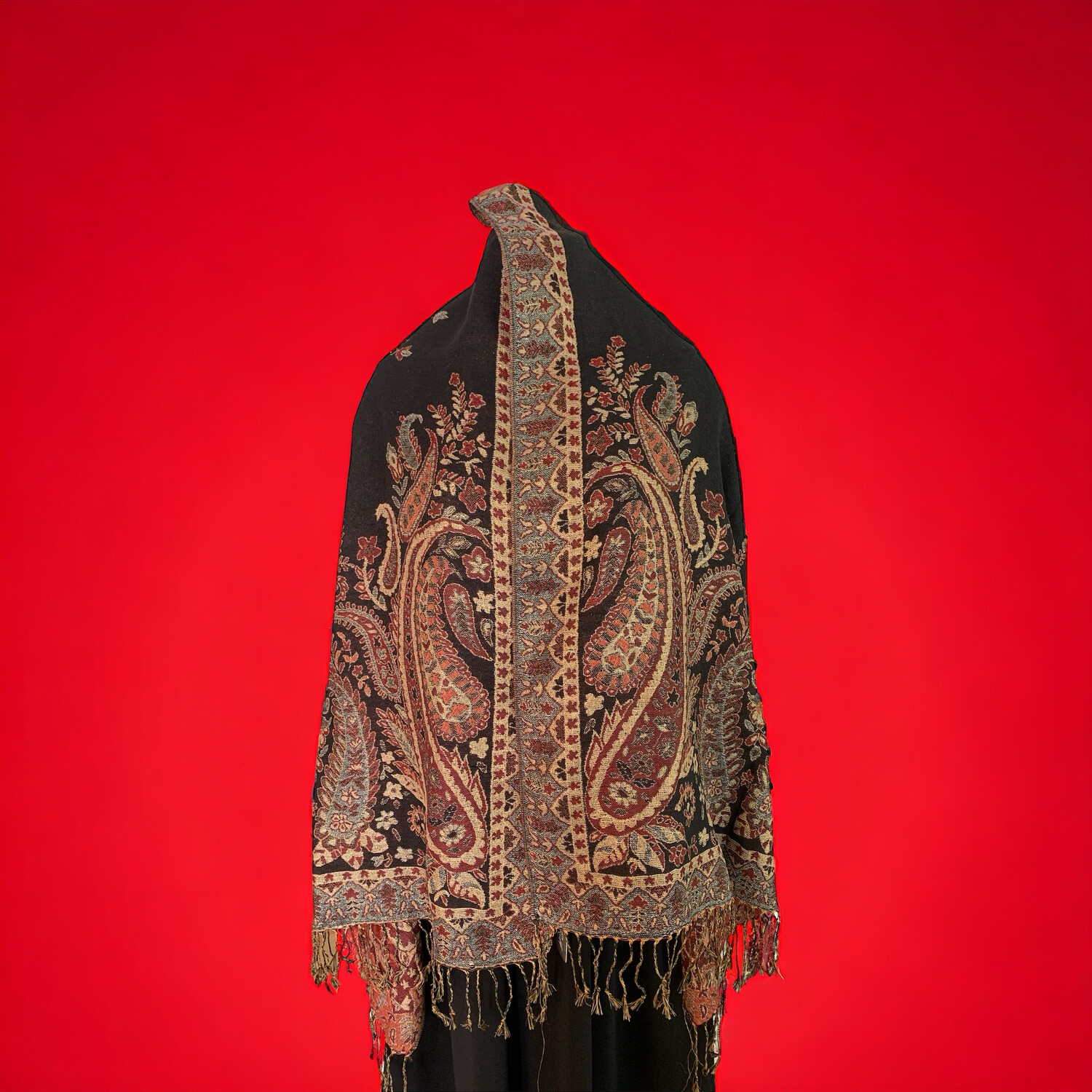 Anointed Black Shawl