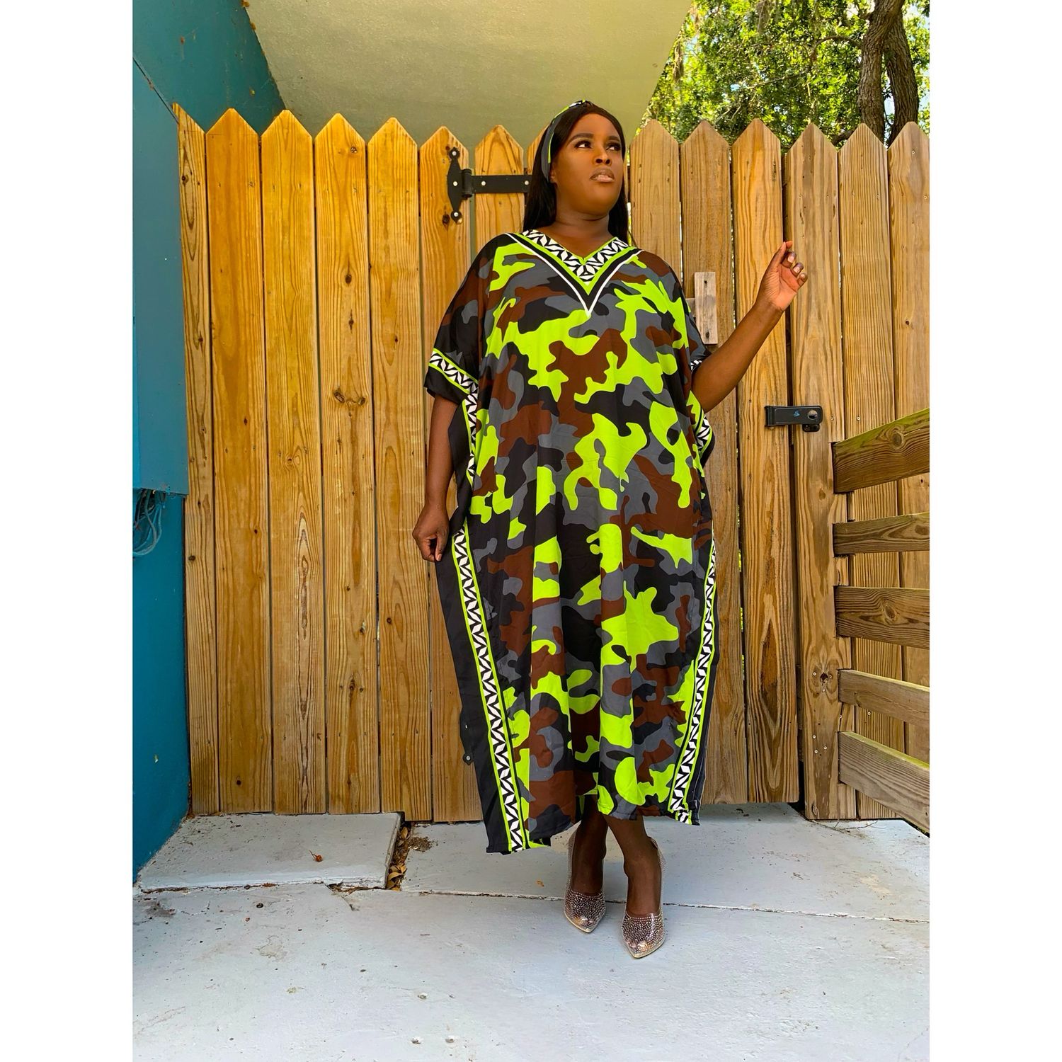 Camo Oversize Dress