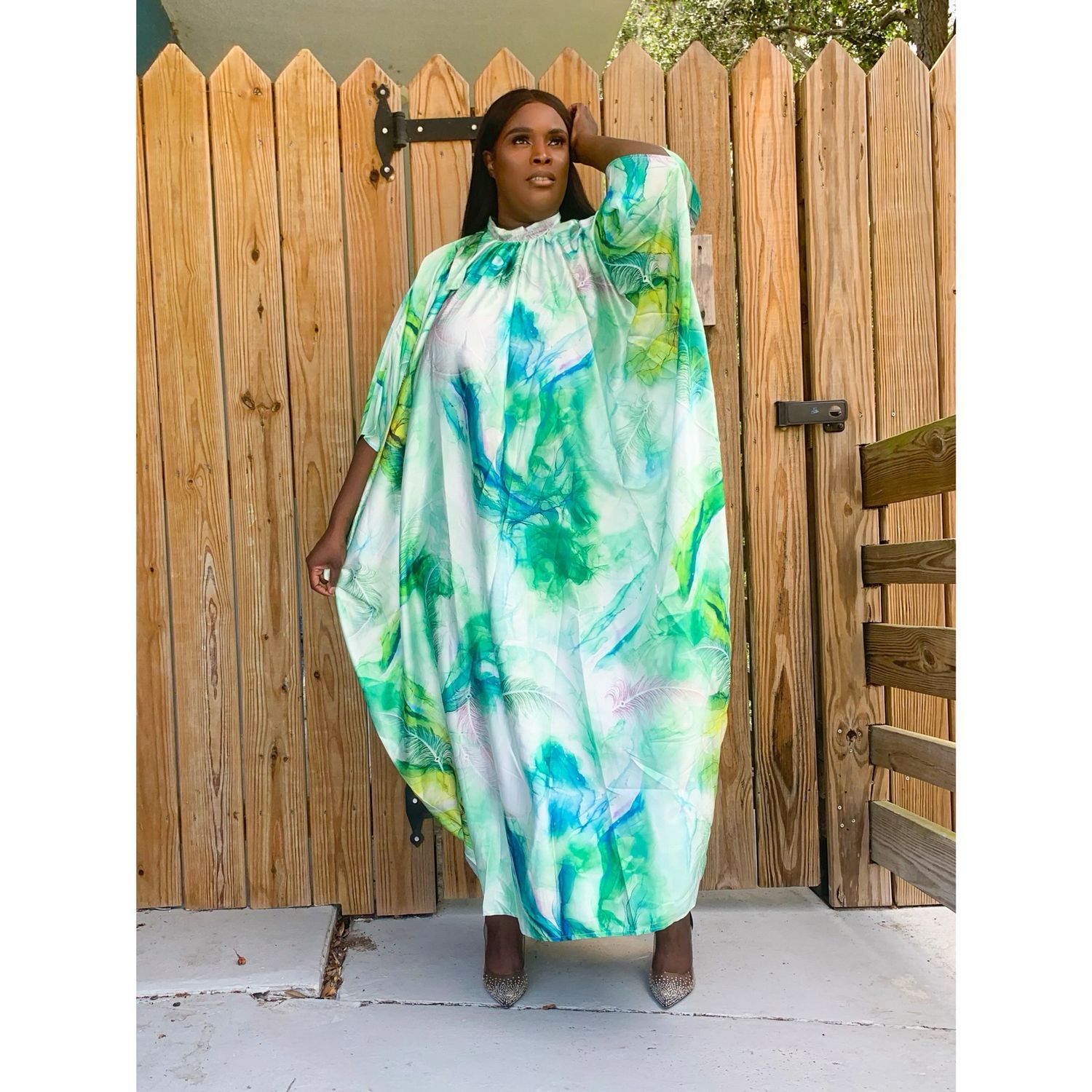 Ocean Blue Baggie Dress