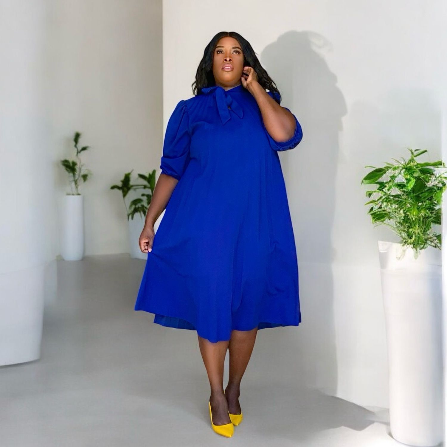 Blue Passion Baggie Dress