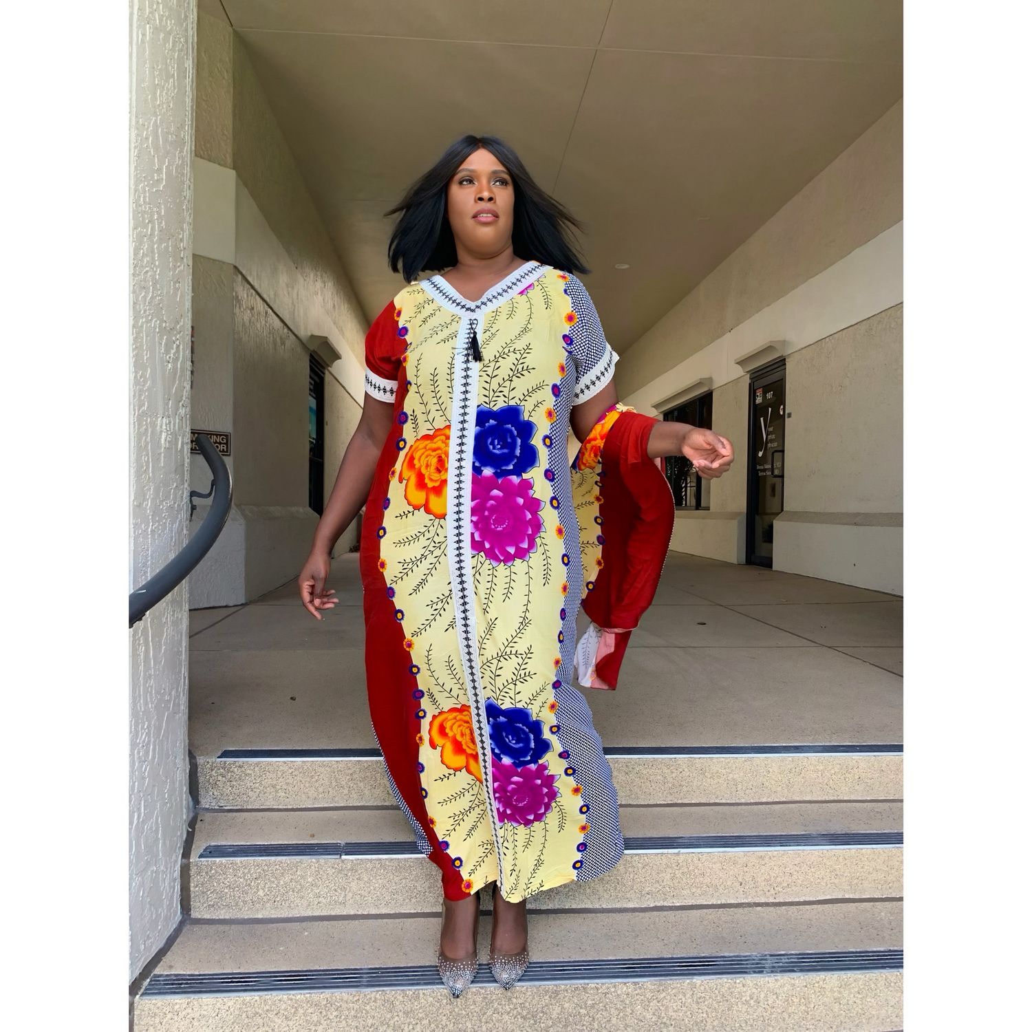 Tribe Quest Ankara Dress