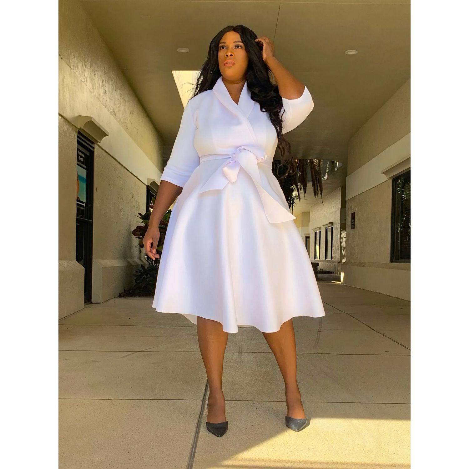 Heavenly Host Swing Dress