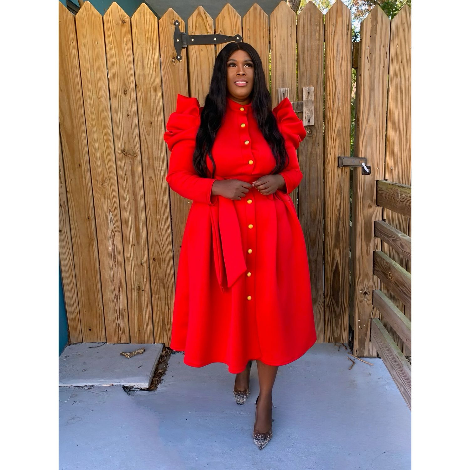 Red Nutcracker Steller Dress