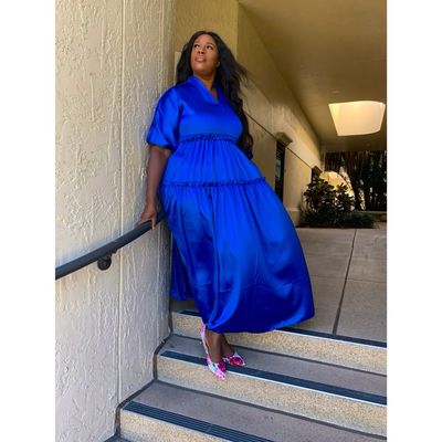 Blue Rivers Dress