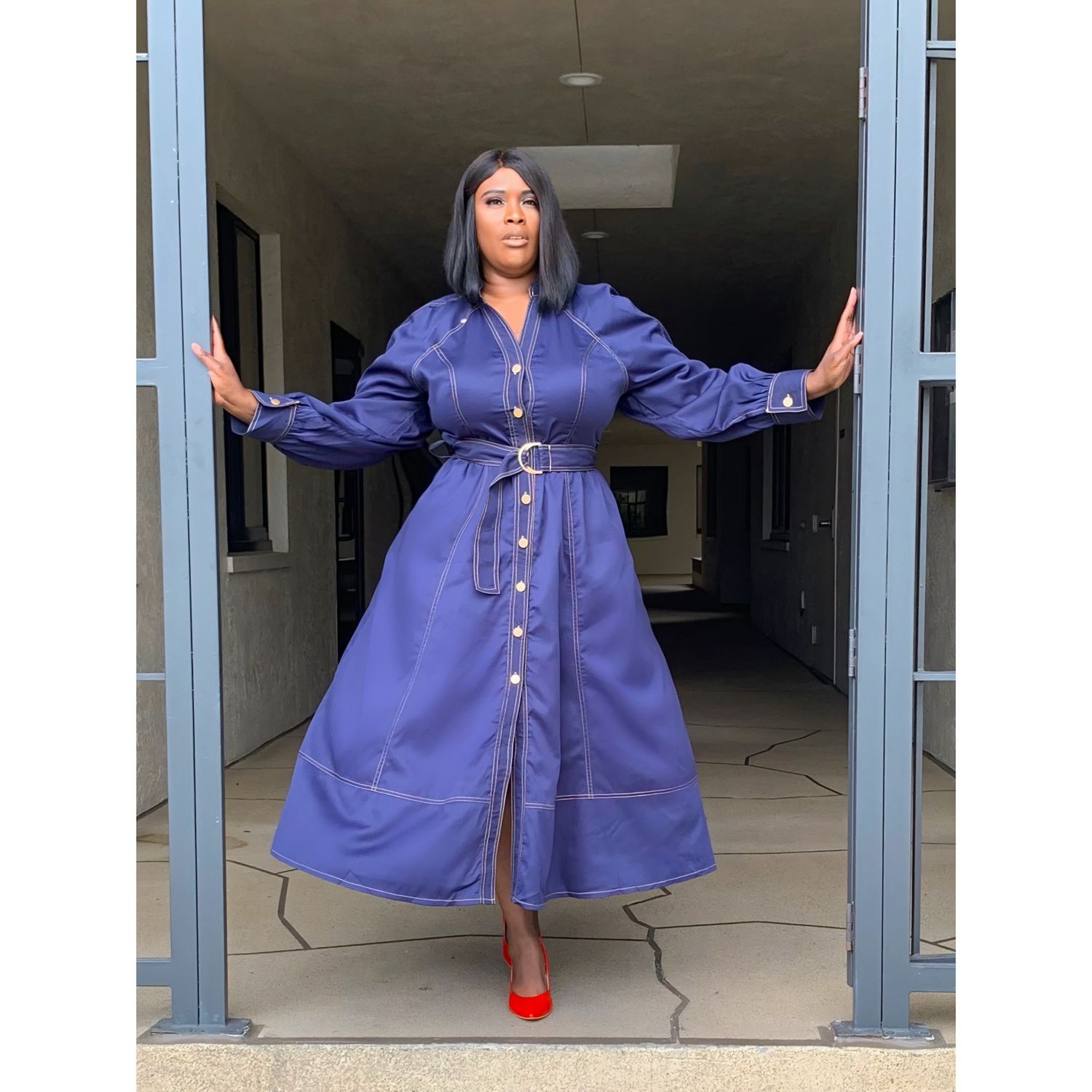 Shiloh Denim Dress