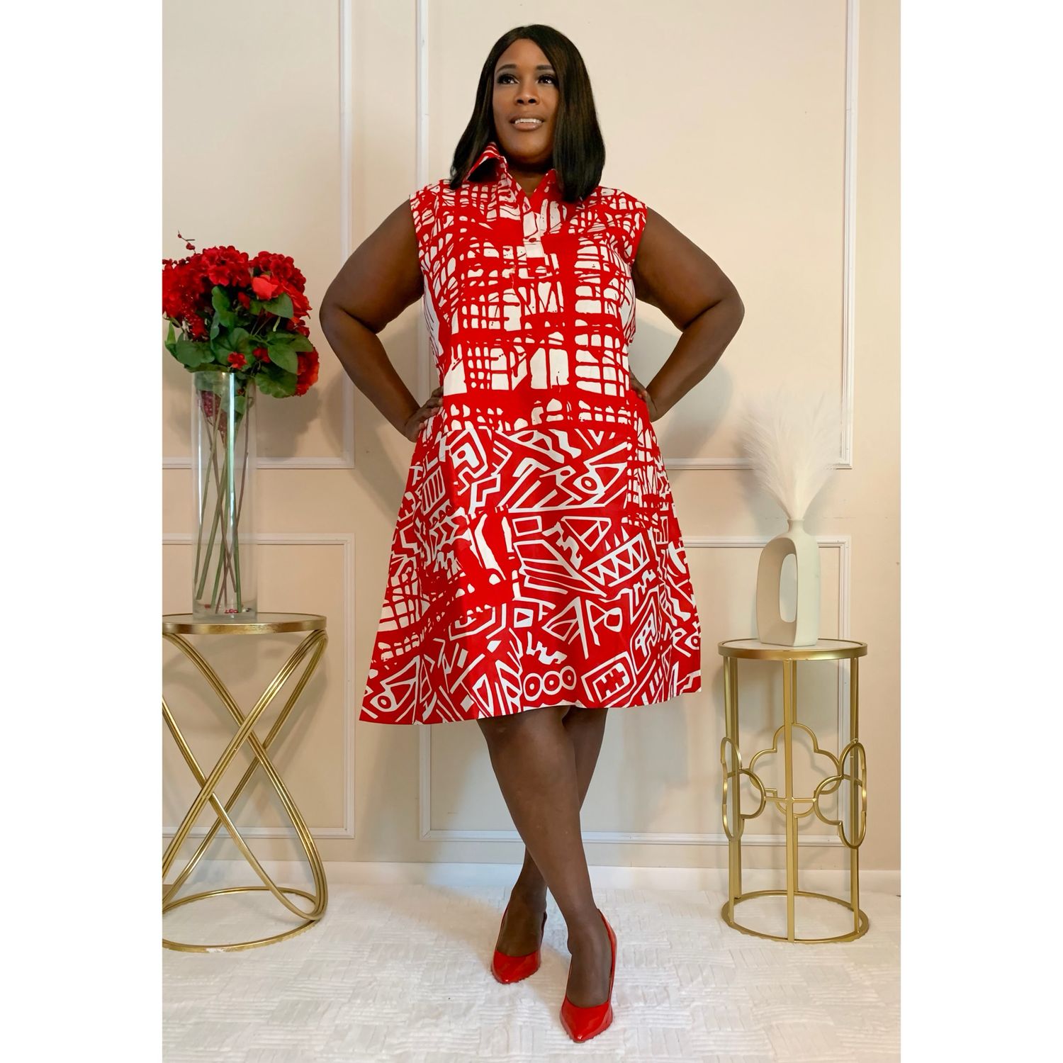 Blaire Brunch Belted Dress