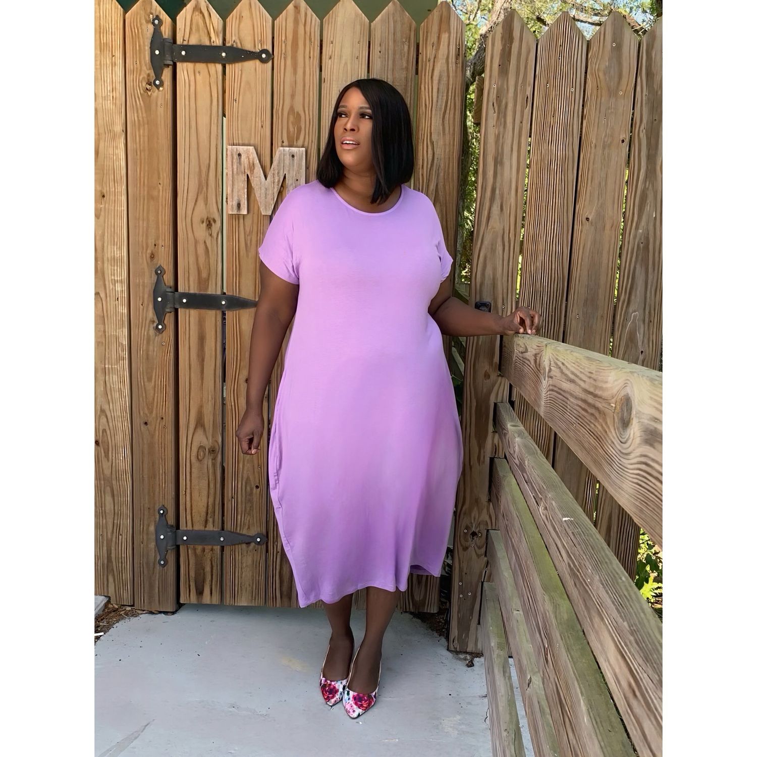 Lexus Lilac Baggie Dress
