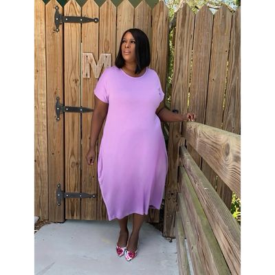 Lexus Lilac Baggie Dress