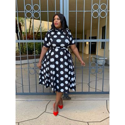 Misty Polk Dot Dress