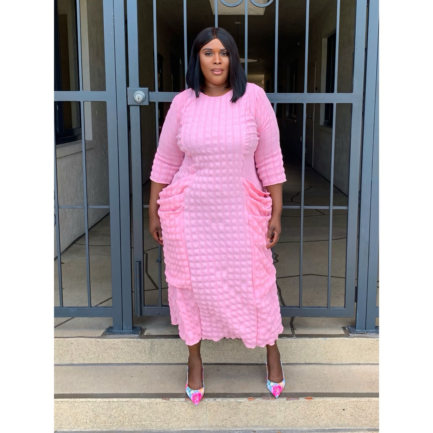 Pinky Pop it Dress