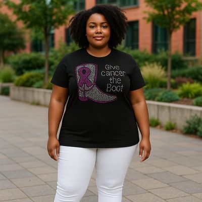 Cancer The Boot Shirt