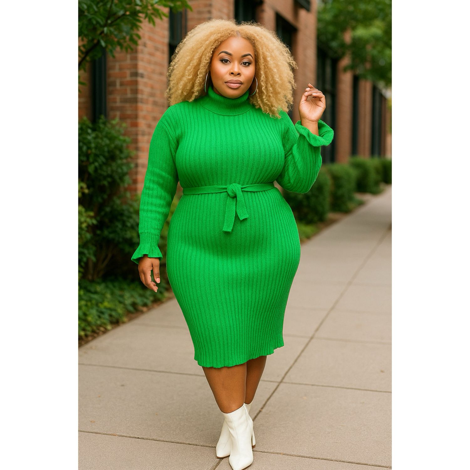Greenlight special sweater dress 