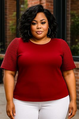 Blade burgundy Top
