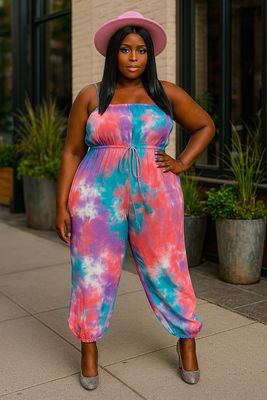 Jessica Tye Dye Jumpsuit