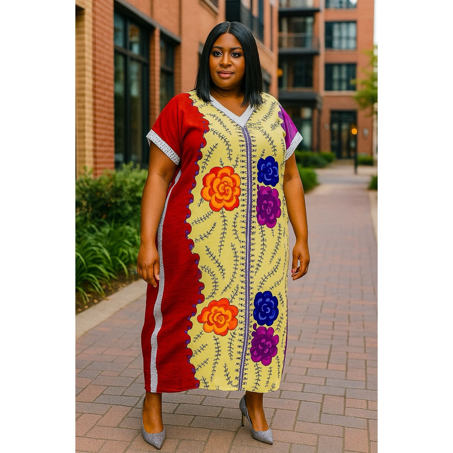 Tribe Quest Ankara Dress
