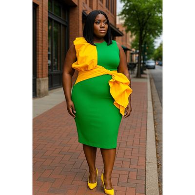 Demure Ribbon Dress