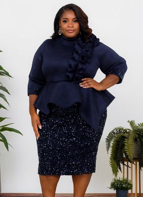 Nadia Highlight Sequin Dress