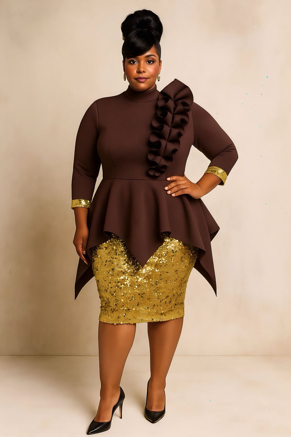 Lady Simone Highlight Dress