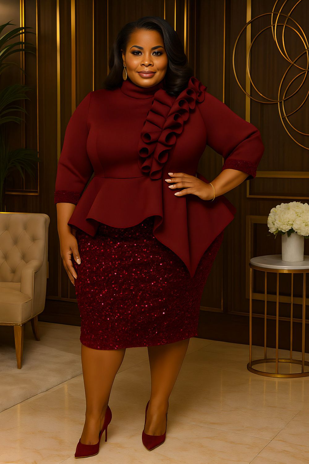 Ruby Highlight Dress