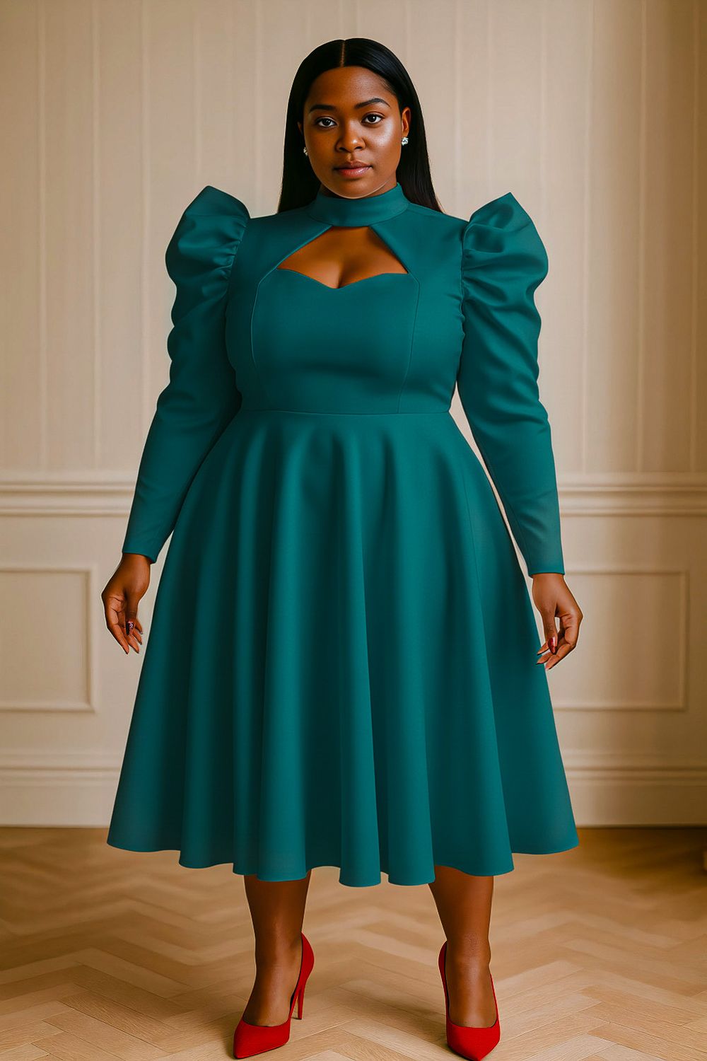 Green Monarch Dress