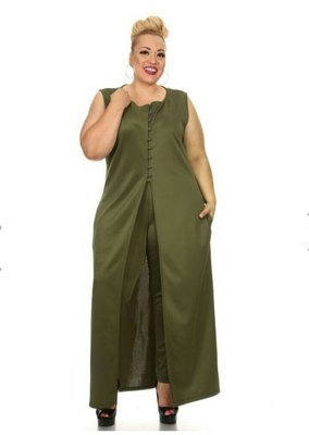 Explosive Olive Green Two piece