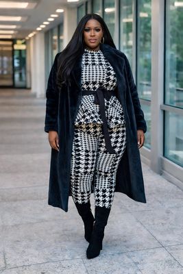 Elegant  Faux Coat