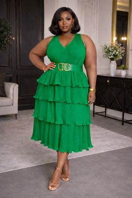 Green River Belted Dress