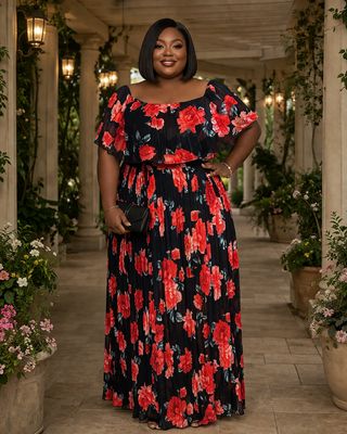 SUMMER ROSE DRESS