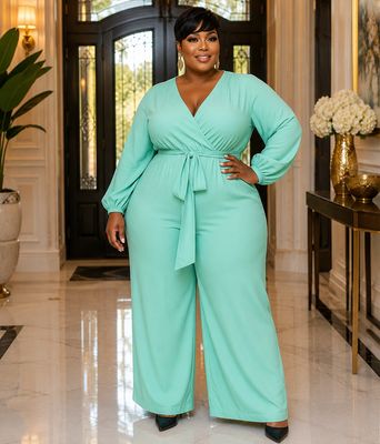 MINT EMOTION JUMPSUIT