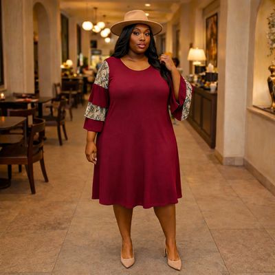 Blessed Snakeskin Dress