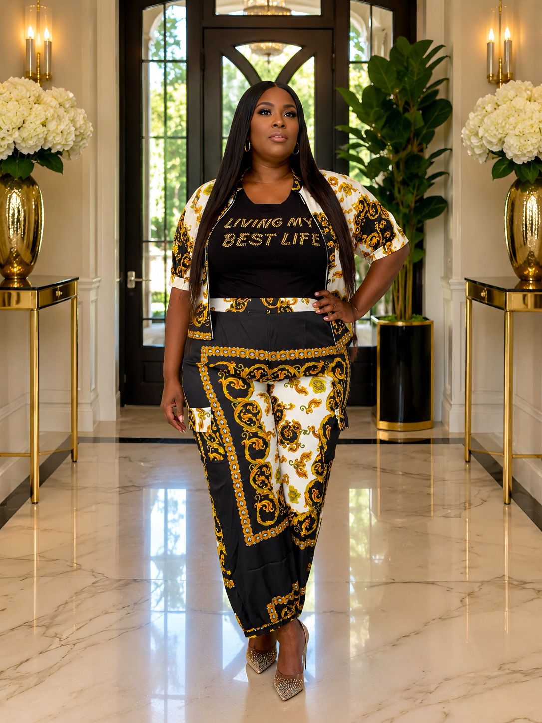 Royal Sashay Set