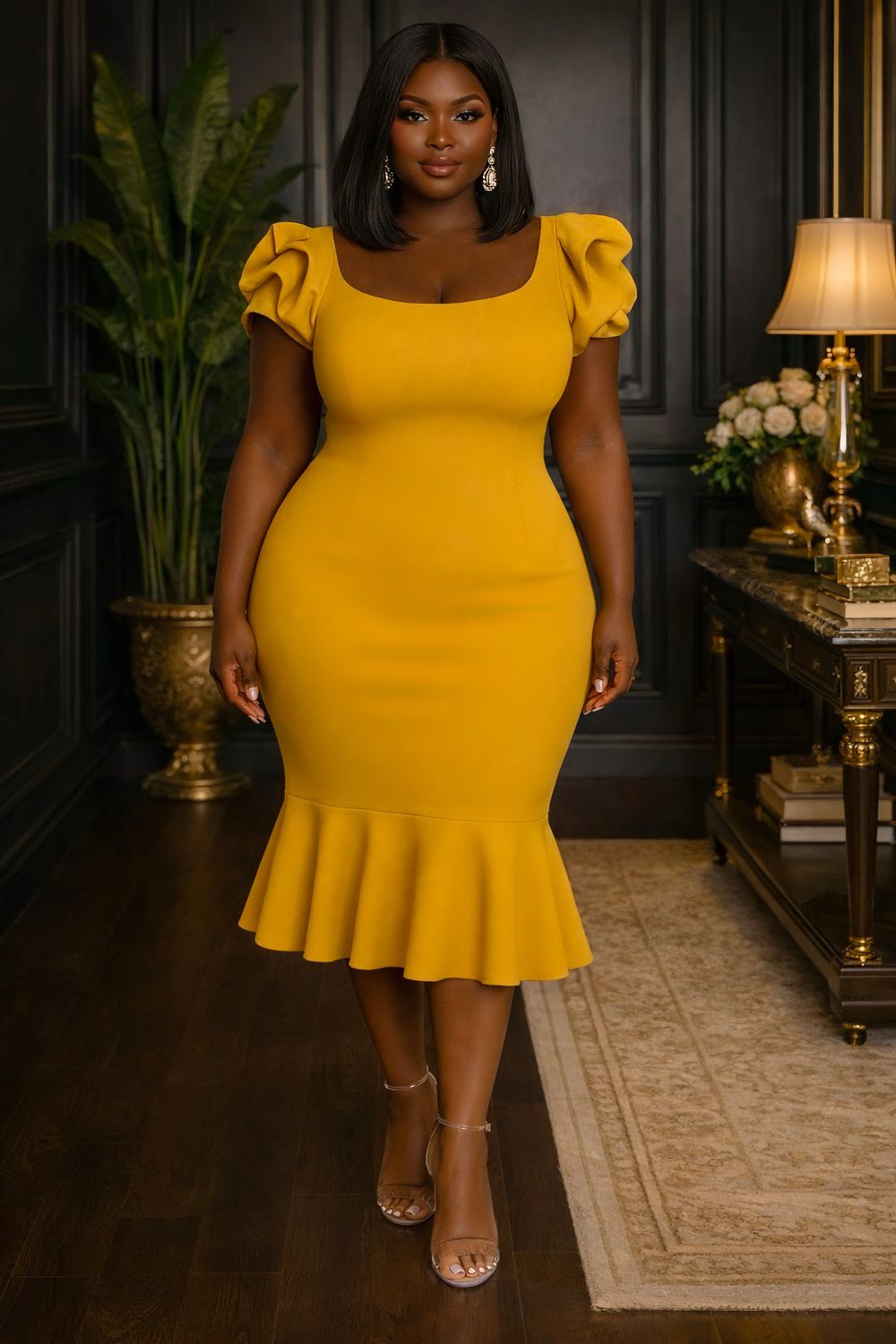 Golden Carpet Dress