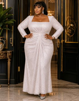 White Winter Gown