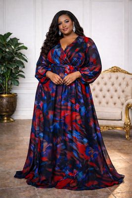 Colorful Maxi Dress