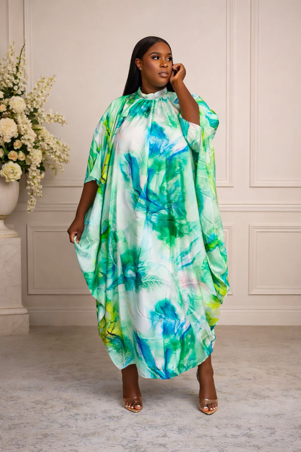 Ocean Blue Baggie Dress