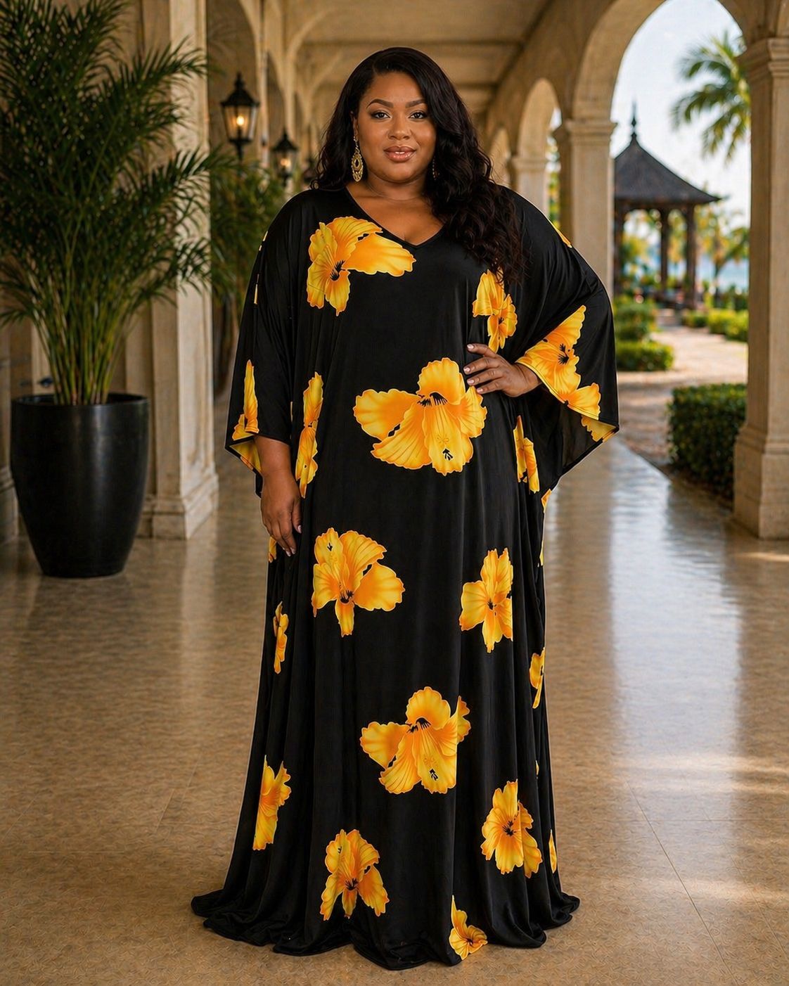 Sunflower Wing Dress