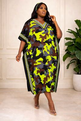 Camo Oversize Dress