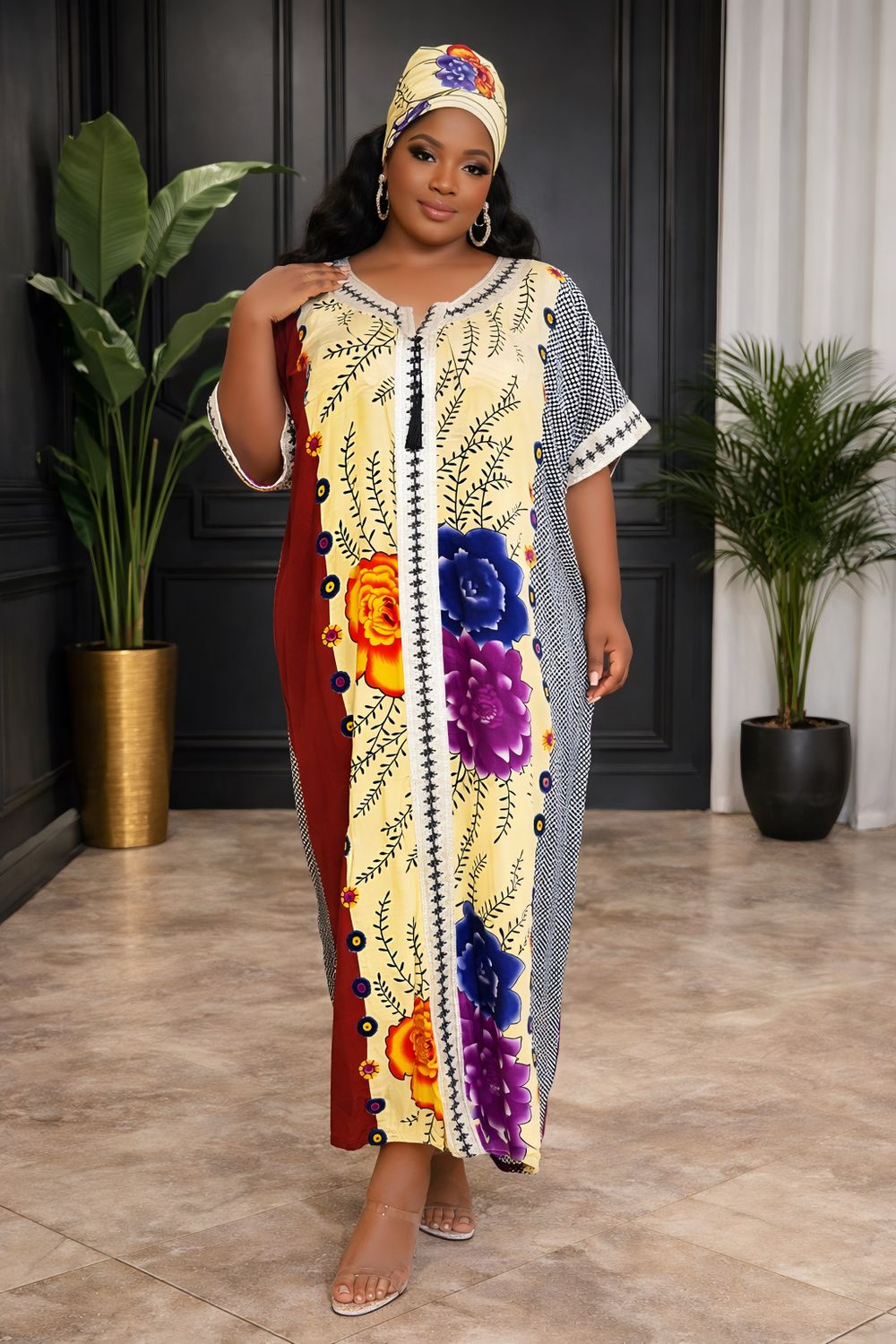 Tribe Quest Ankara Dress