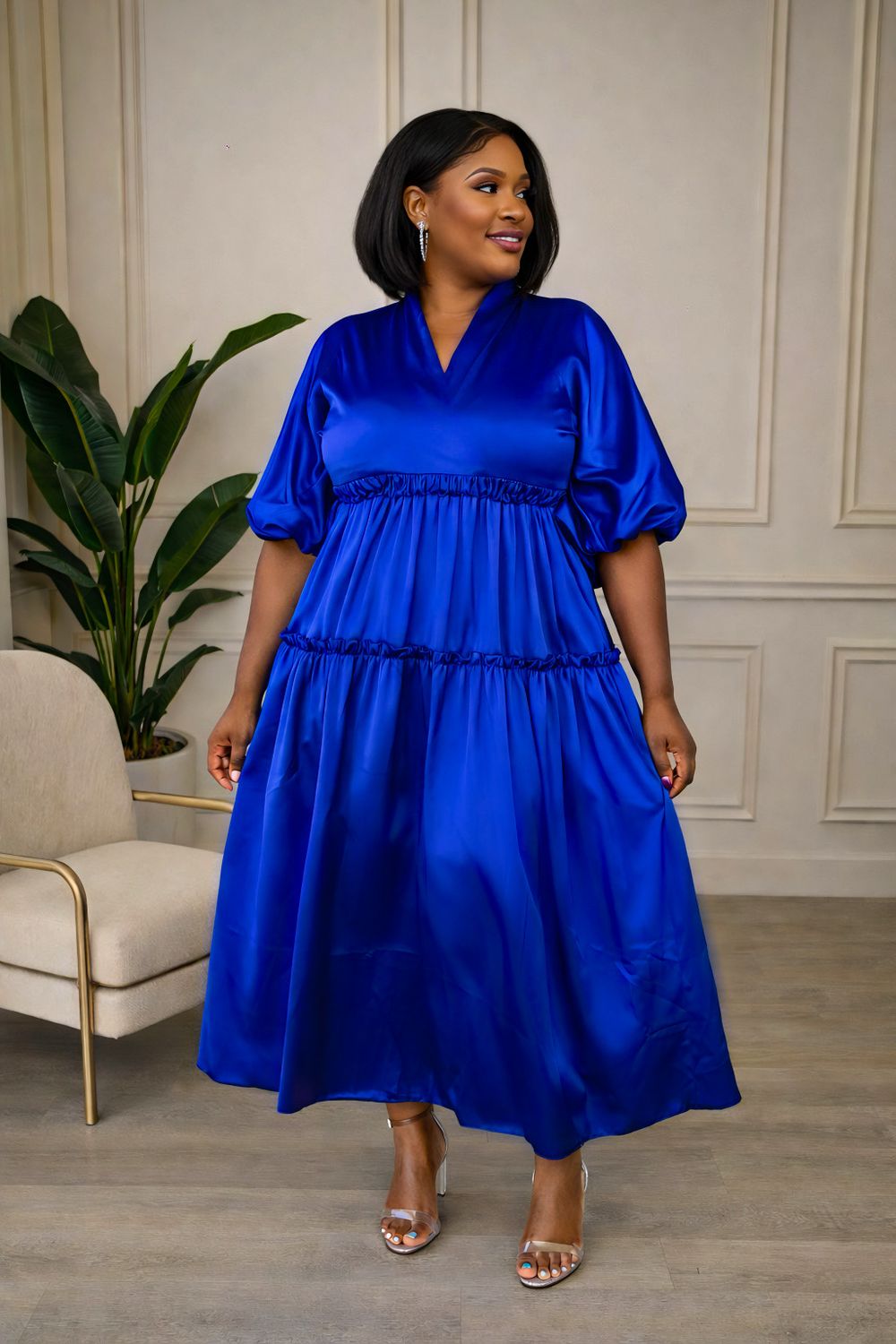 Blue Rivers Dress