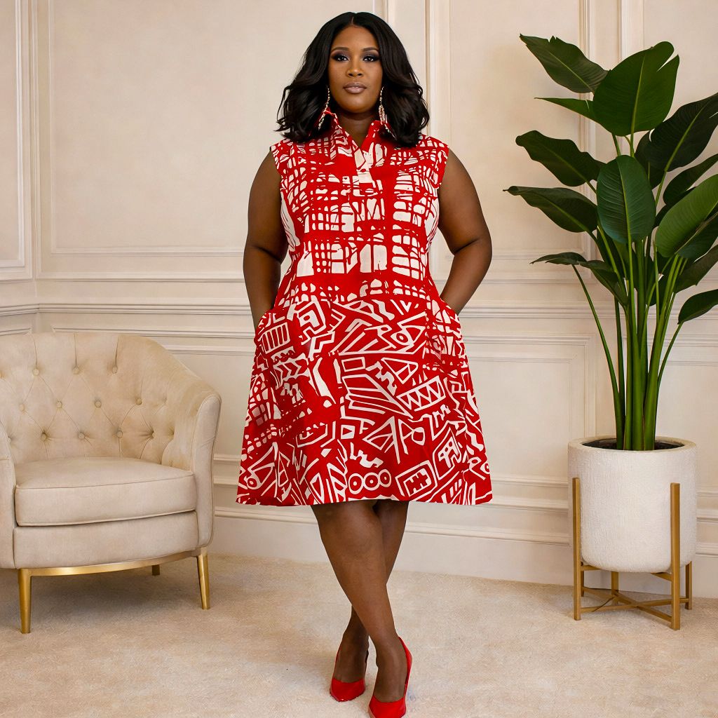 Blaire Brunch Belted Dress