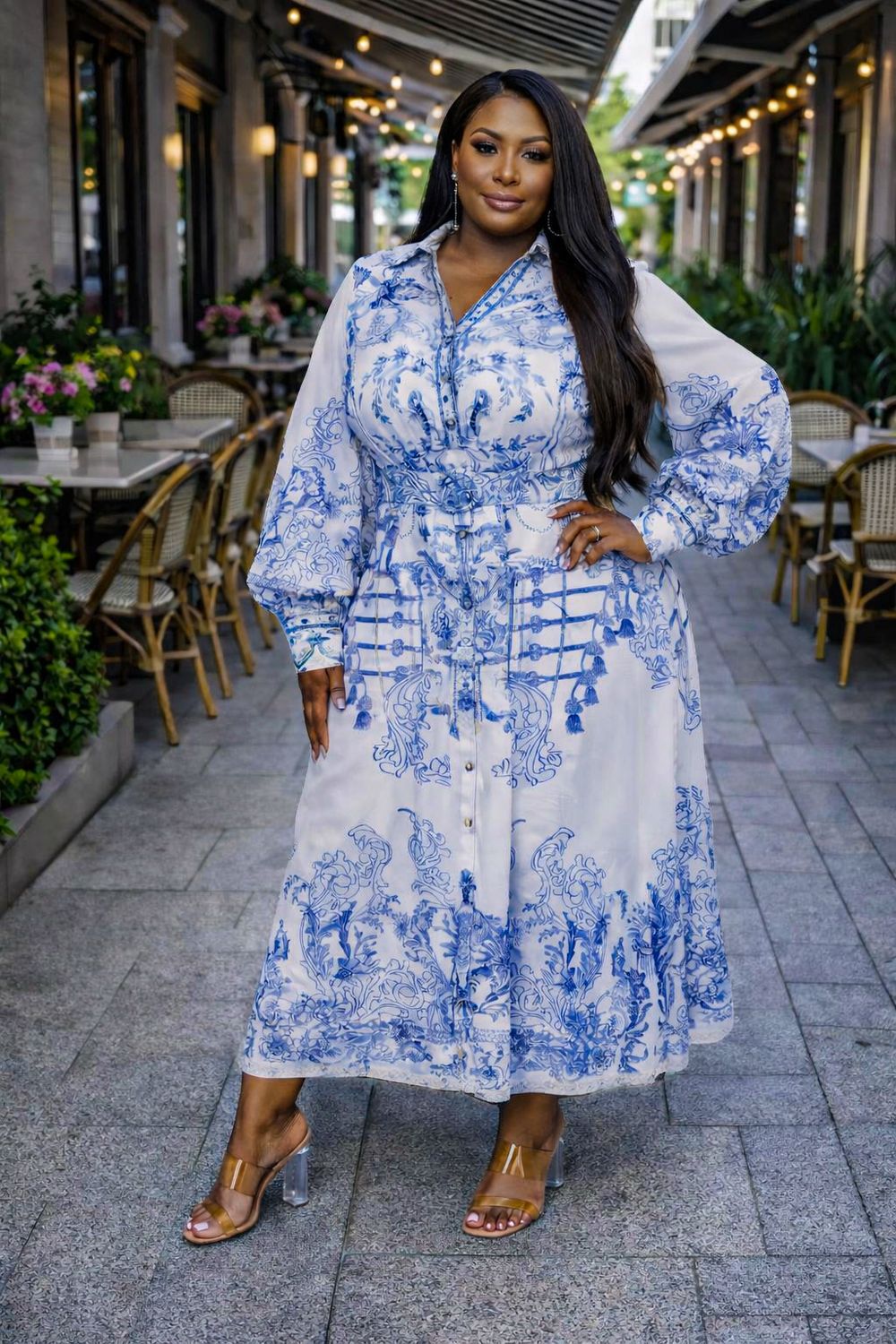 Blue Sensation Dress