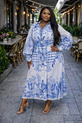 Blue Sensation Dress