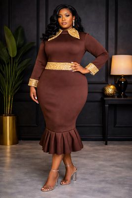 Mocha Majesty Dress Mocha Majesty Dress