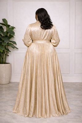 Chandelier Pleated Dress